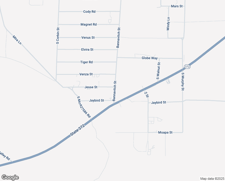 map of restaurants, bars, coffee shops, grocery stores, and more near 4021 Jesse Street in Pahrump