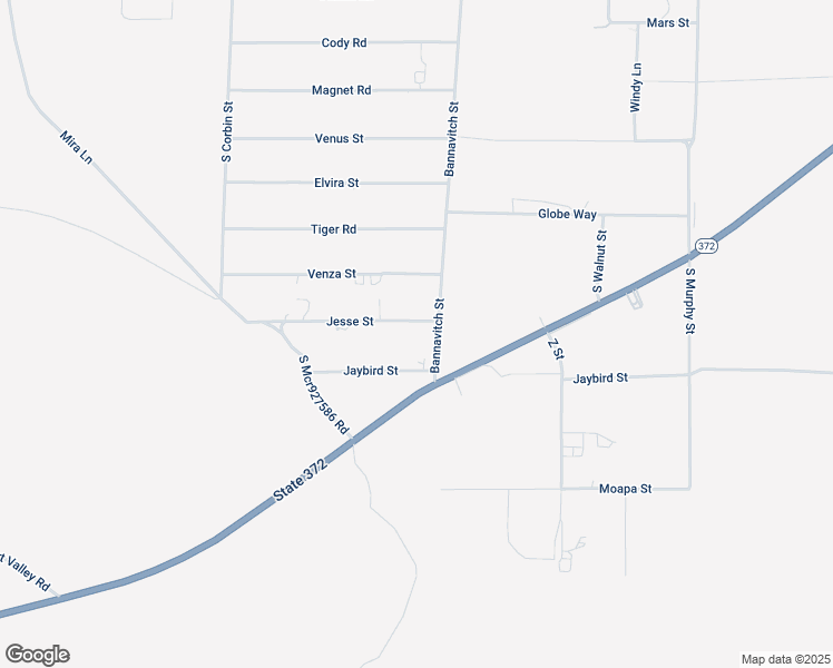 map of restaurants, bars, coffee shops, grocery stores, and more near 4051 Jesse Street in Pahrump