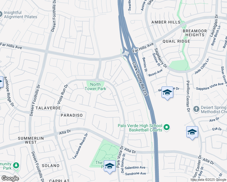 map of restaurants, bars, coffee shops, grocery stores, and more near 178 Uccello Dr in Las Vegas