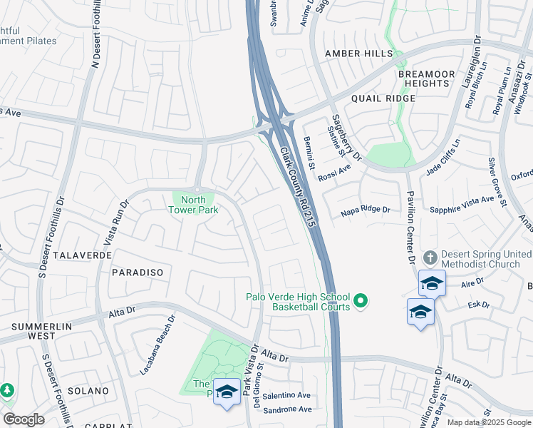 map of restaurants, bars, coffee shops, grocery stores, and more near 11253 Revelry Lane in Las Vegas