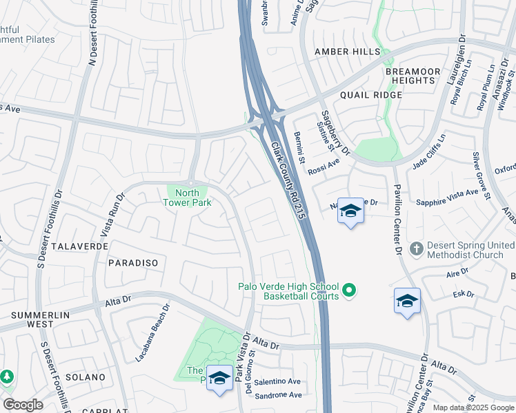 map of restaurants, bars, coffee shops, grocery stores, and more near 11253 Revelry Lane in Las Vegas