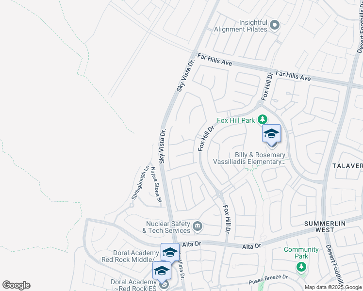 map of restaurants, bars, coffee shops, grocery stores, and more near 12267 Lorenzo Avenue in Las Vegas