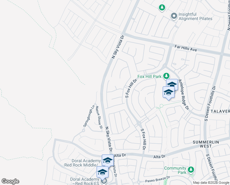 map of restaurants, bars, coffee shops, grocery stores, and more near 12267 Lorenzo Avenue in Las Vegas