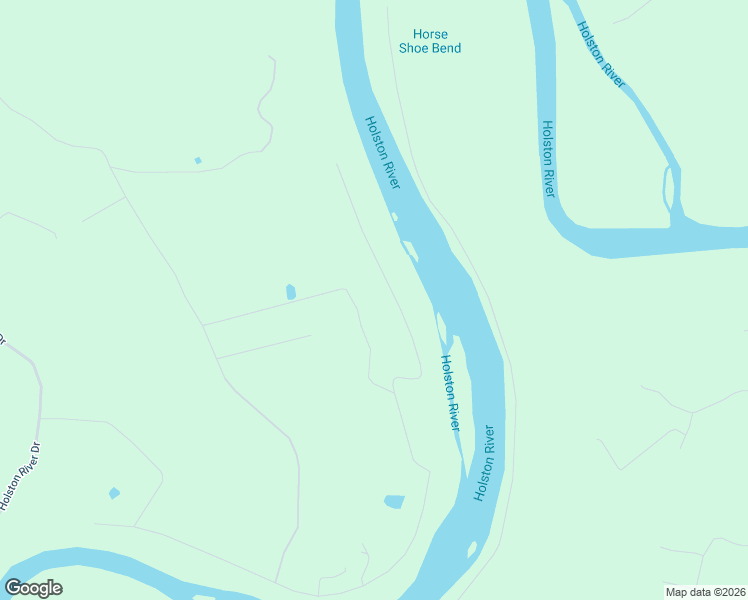 map of restaurants, bars, coffee shops, grocery stores, and more near 2610 Holston Shores Drive in Rutledge