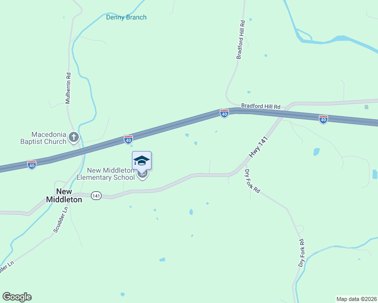 map of restaurants, bars, coffee shops, grocery stores, and more near 370 New Middleton Highway in Gordonsville