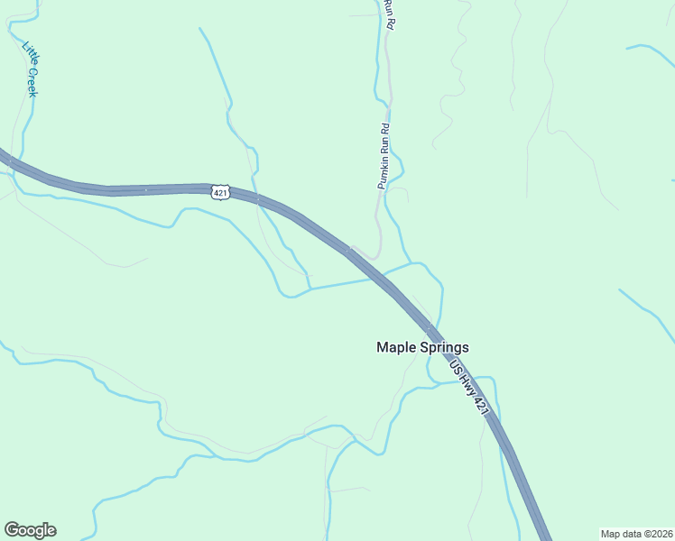 map of restaurants, bars, coffee shops, grocery stores, and more near 415 Colony Lane in Purlear