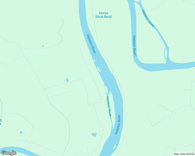 map of restaurants, bars, coffee shops, grocery stores, and more near 2610 Holston Shores Drive in Rutledge