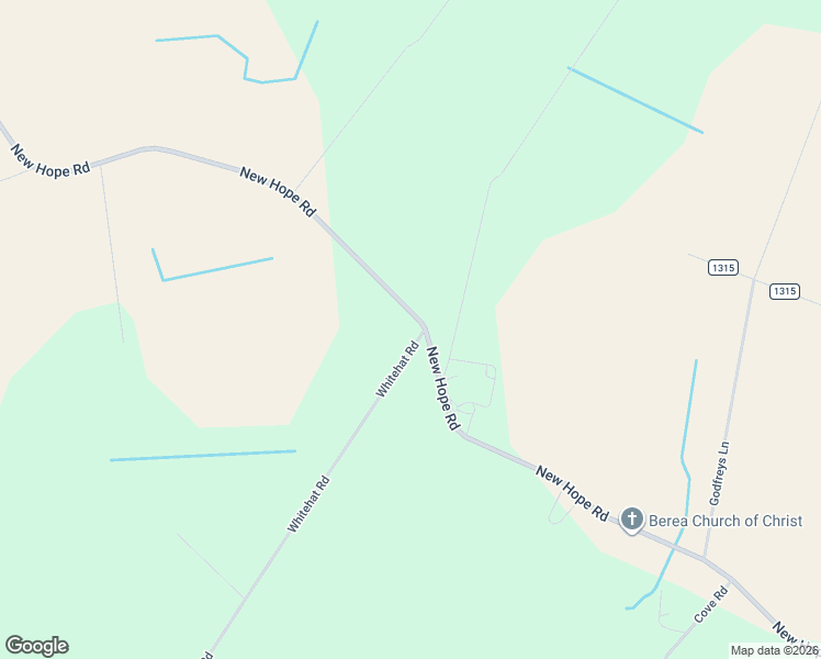 map of restaurants, bars, coffee shops, grocery stores, and more near 1507 New Hope Road in Hertford