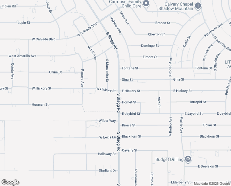 map of restaurants, bars, coffee shops, grocery stores, and more near 2811 South Manzanita Drive in Pahrump