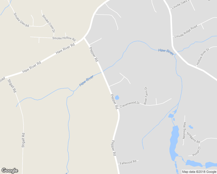 map of restaurants, bars, coffee shops, grocery stores, and more near 5940 Pepper Road in Oak Ridge