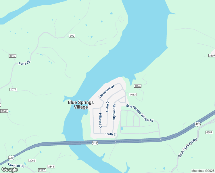 map of restaurants, bars, coffee shops, grocery stores, and more near 20891 Lakeshore Drive in Springdale