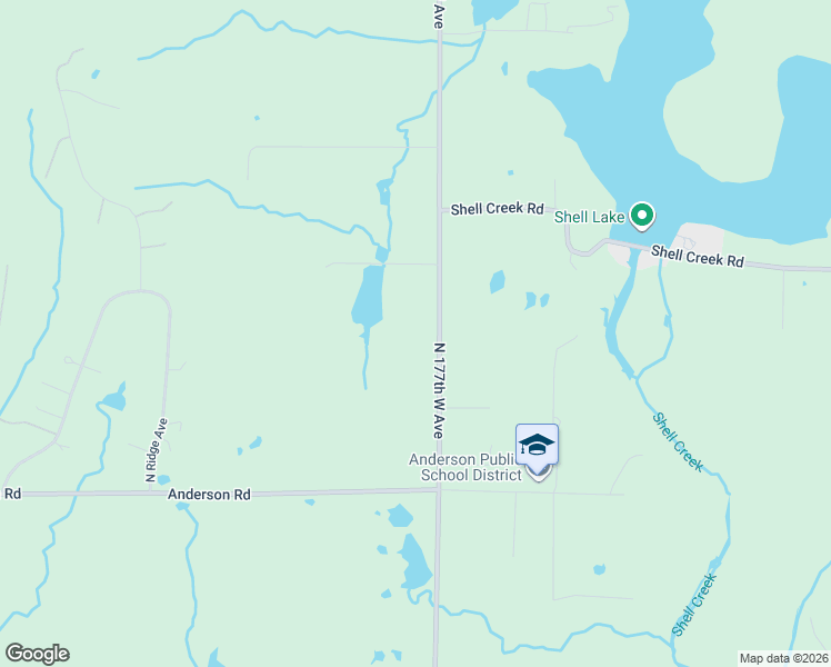map of restaurants, bars, coffee shops, grocery stores, and more near 1199 North 177th West Avenue in Sand Springs