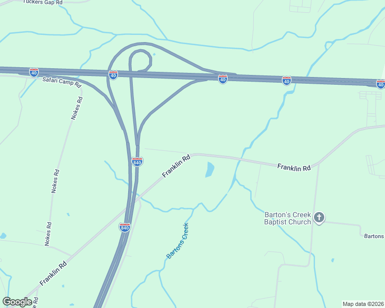 map of restaurants, bars, coffee shops, grocery stores, and more near 531 Eddins Road in Lebanon