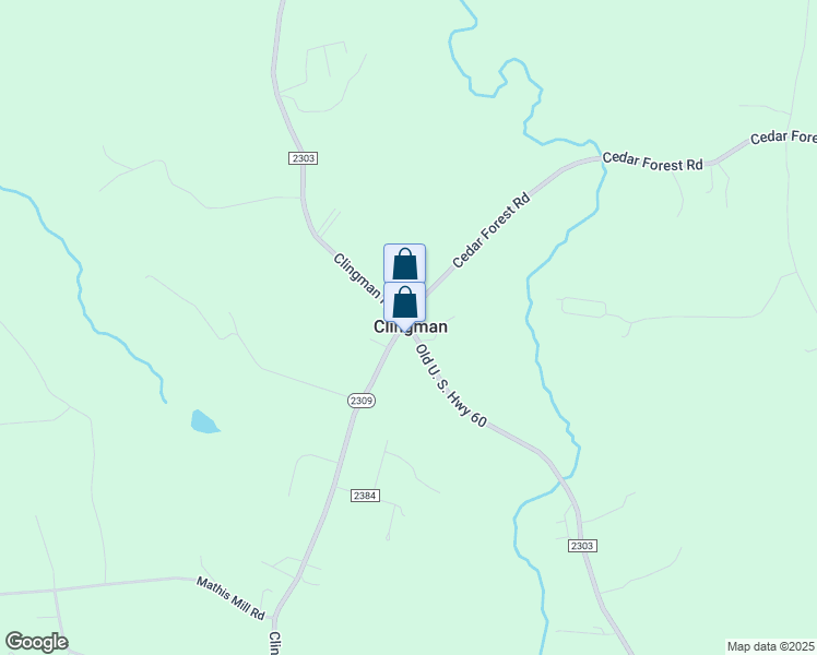 map of restaurants, bars, coffee shops, grocery stores, and more near 146 Cedar Forest Road in Ronda
