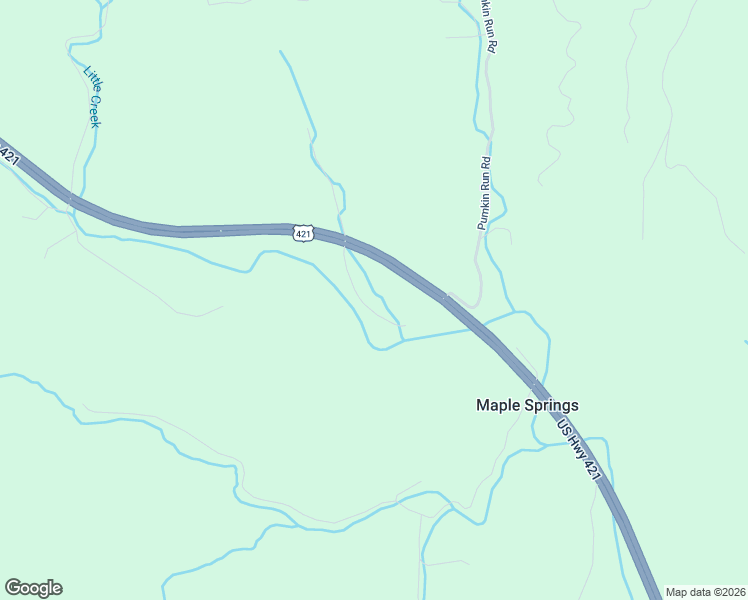 map of restaurants, bars, coffee shops, grocery stores, and more near 415 Colony Lane in Purlear