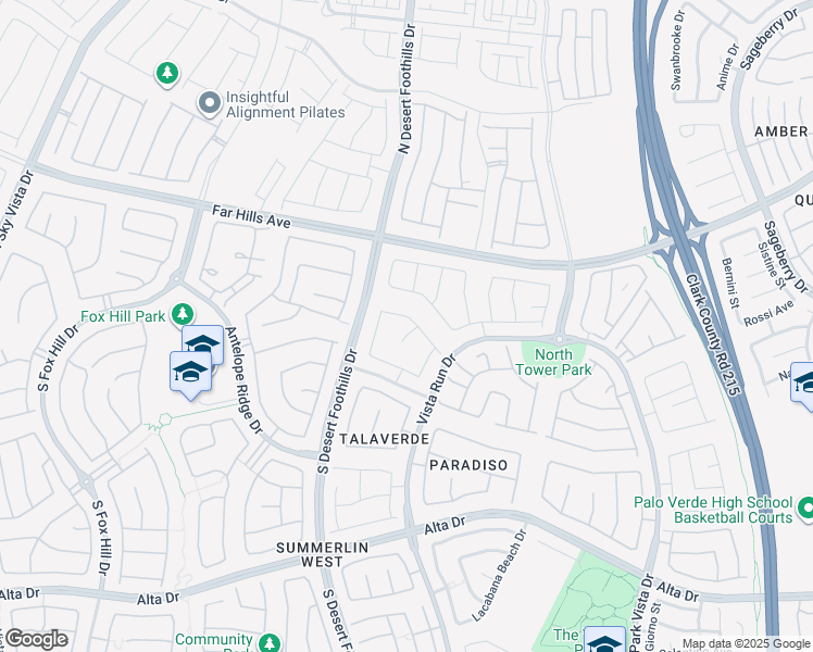 map of restaurants, bars, coffee shops, grocery stores, and more near 11737 Feinberg Place in Las Vegas