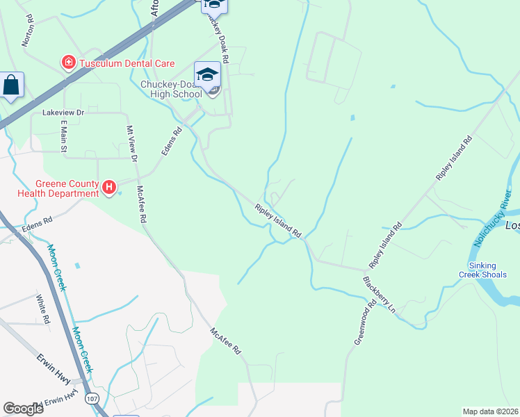 map of restaurants, bars, coffee shops, grocery stores, and more near 365 Ripley Island Road in Afton