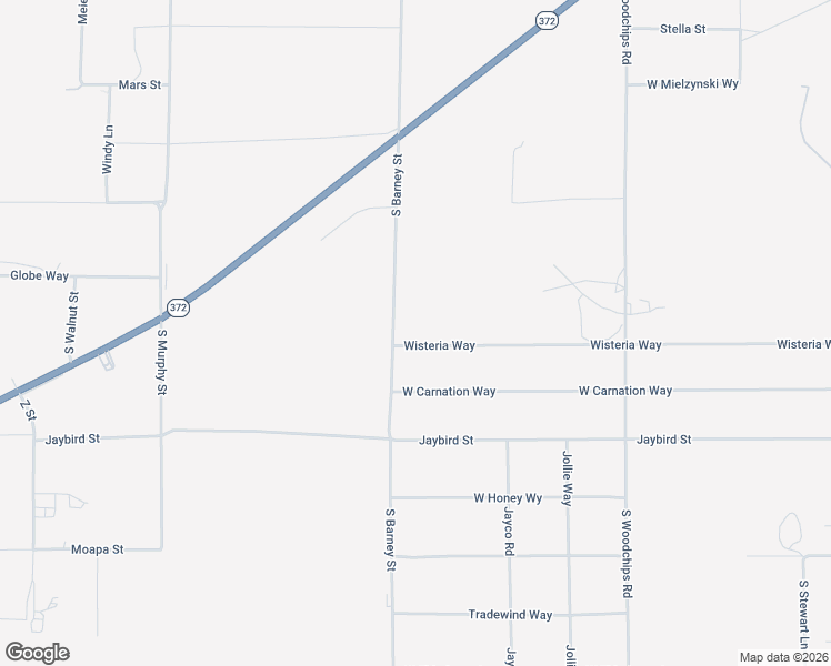 map of restaurants, bars, coffee shops, grocery stores, and more near 2950 Wisteria Way in Pahrump