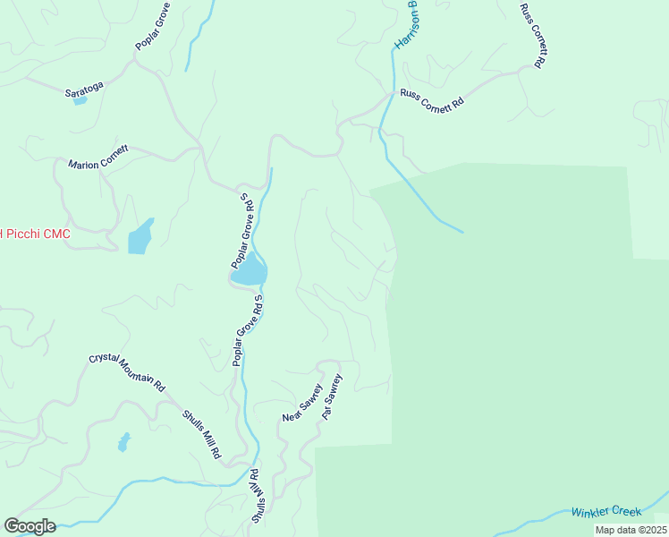 map of restaurants, bars, coffee shops, grocery stores, and more near 210 45 Mile High Road in Boone