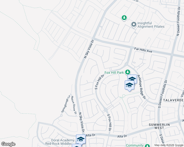 map of restaurants, bars, coffee shops, grocery stores, and more near 294 Lindura Court in Las Vegas