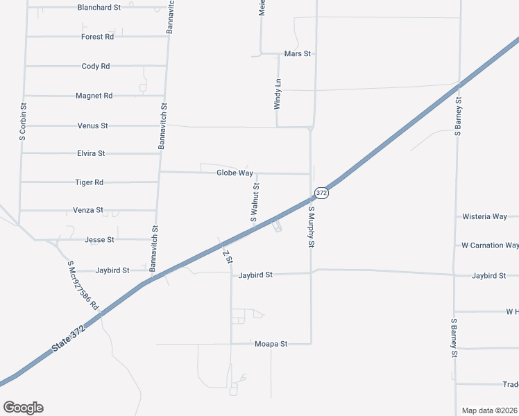 map of restaurants, bars, coffee shops, grocery stores, and more near West Street in Pahrump