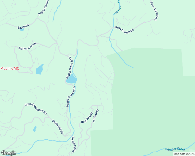 map of restaurants, bars, coffee shops, grocery stores, and more near 210 45 Mile High Road in Boone