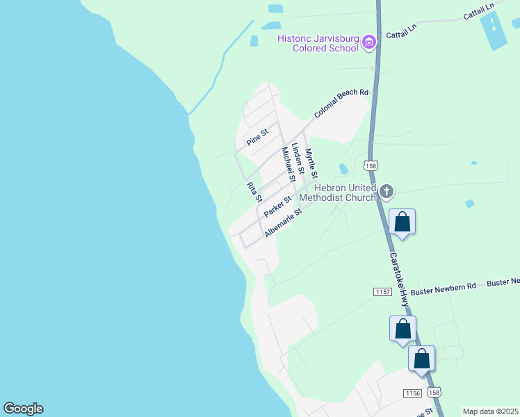 130 Rita Street, Jarvisburg NC Walk Score