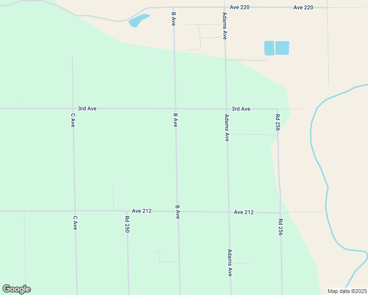 map of restaurants, bars, coffee shops, grocery stores, and more near 21553 B Avenue in Lindsay