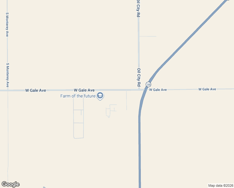 map of restaurants, bars, coffee shops, grocery stores, and more near 185 West Gale Avenue in Coalinga