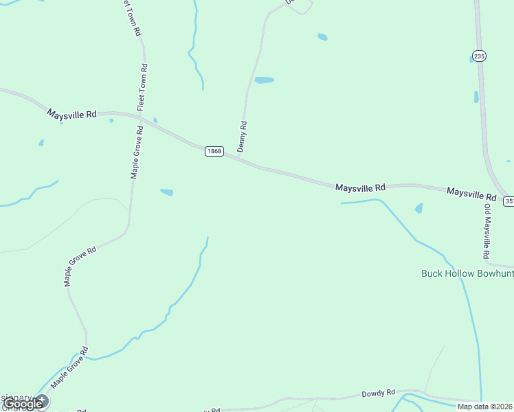 map of restaurants, bars, coffee shops, grocery stores, and more near 2145 Maysville Road in Dickson