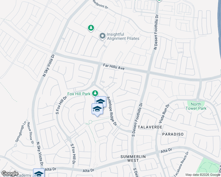map of restaurants, bars, coffee shops, grocery stores, and more near 172 Petaluma Valley Drive in Las Vegas