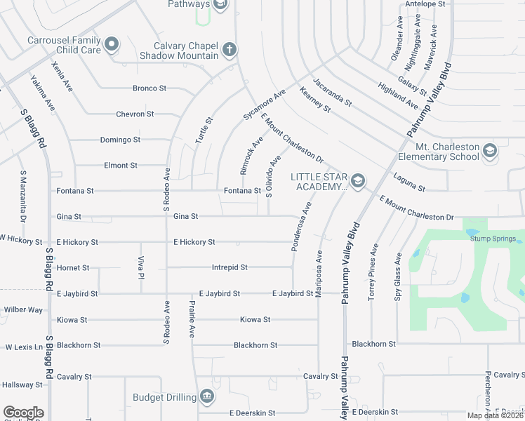 map of restaurants, bars, coffee shops, grocery stores, and more near in Pahrump