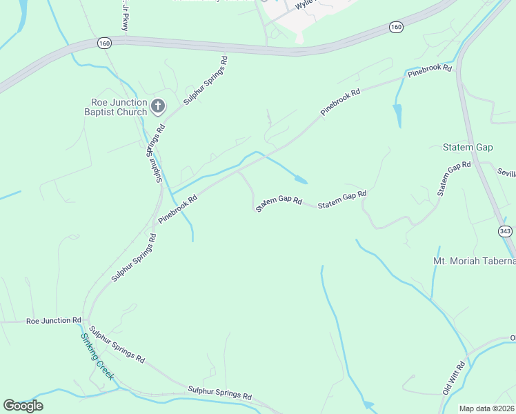 map of restaurants, bars, coffee shops, grocery stores, and more near 1160 Statem Gap Road in Morristown
