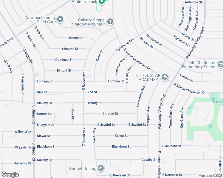 map of restaurants, bars, coffee shops, grocery stores, and more near 620 Gina Street in Pahrump