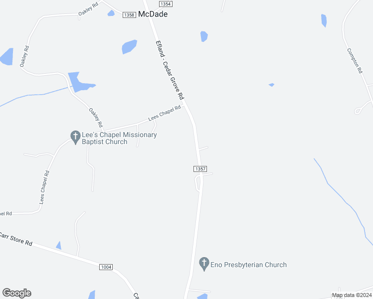 map of restaurants, bars, coffee shops, grocery stores, and more near 5918 Efland - Cedar Grove Road in Cedar Grove