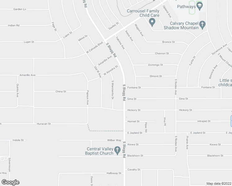 map of restaurants, bars, coffee shops, grocery stores, and more near 2711 South Manzanita Drive in Pahrump