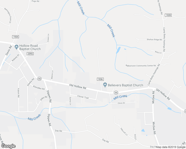 map of restaurants, bars, coffee shops, grocery stores, and more near 4050 Bonne Venture Road in Walkertown