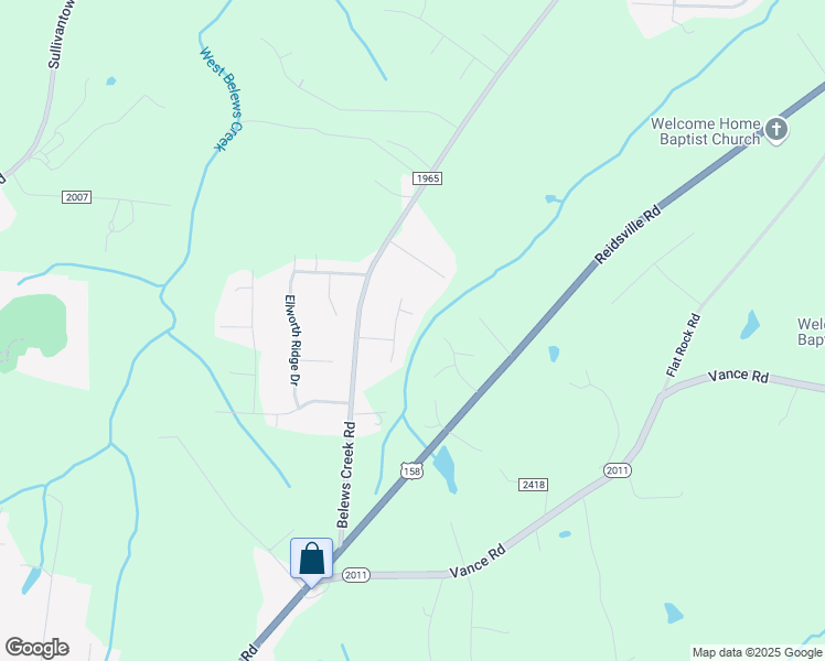 map of restaurants, bars, coffee shops, grocery stores, and more near 5367 Buxbury Court in Walkertown