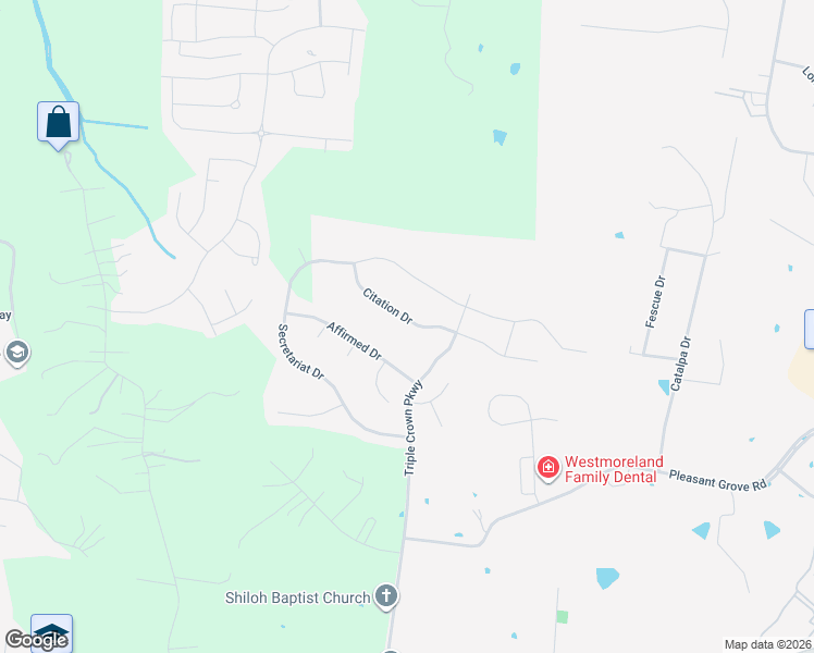 map of restaurants, bars, coffee shops, grocery stores, and more near 5088 Citation Drive in Mt. Juliet