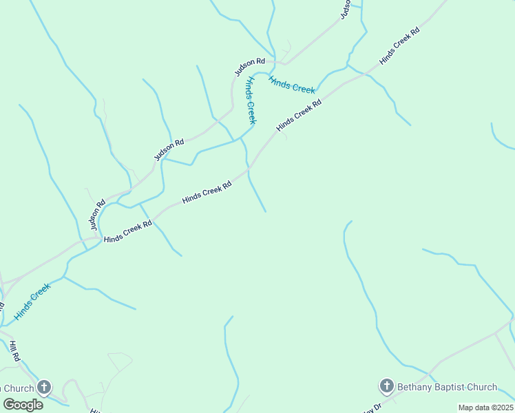 map of restaurants, bars, coffee shops, grocery stores, and more near 2163 Hinds Creek Road in Heiskell