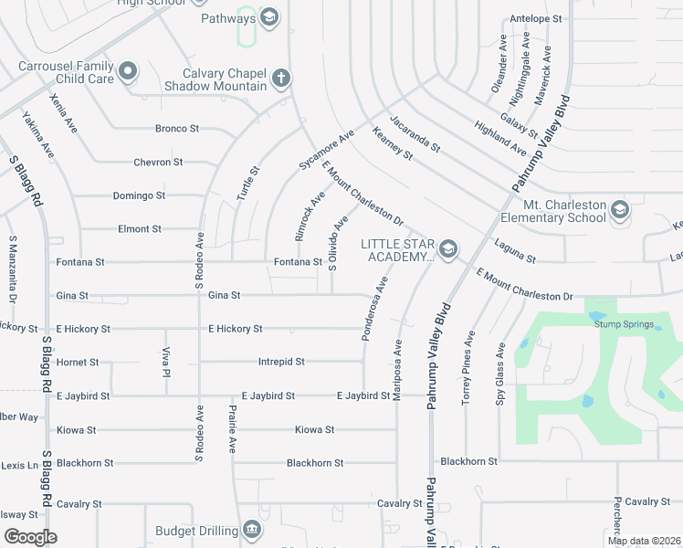 map of restaurants, bars, coffee shops, grocery stores, and more near in Pahrump