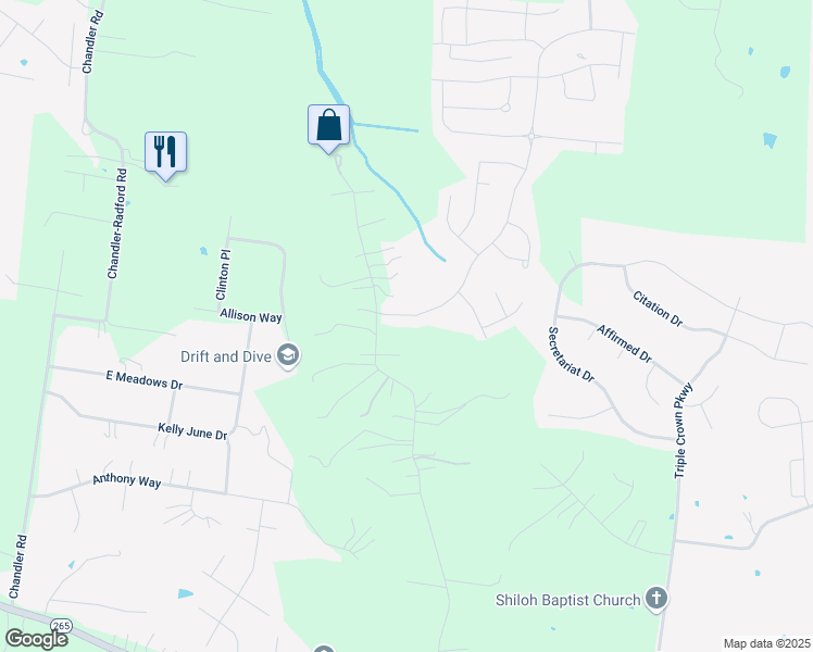 map of restaurants, bars, coffee shops, grocery stores, and more near 900 John Wright Road in Mt. Juliet