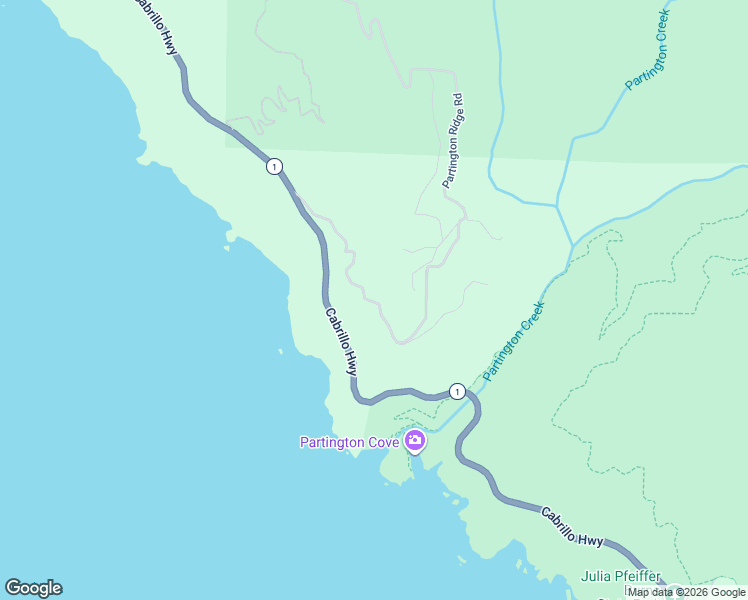 map of restaurants, bars, coffee shops, grocery stores, and more near in Big Sur