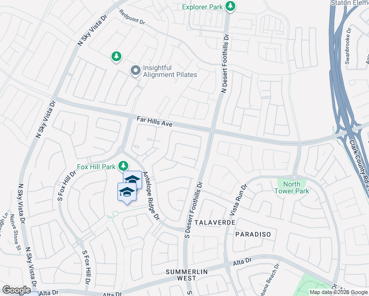 map of restaurants, bars, coffee shops, grocery stores, and more near 11849 Saverio Avenue in Las Vegas