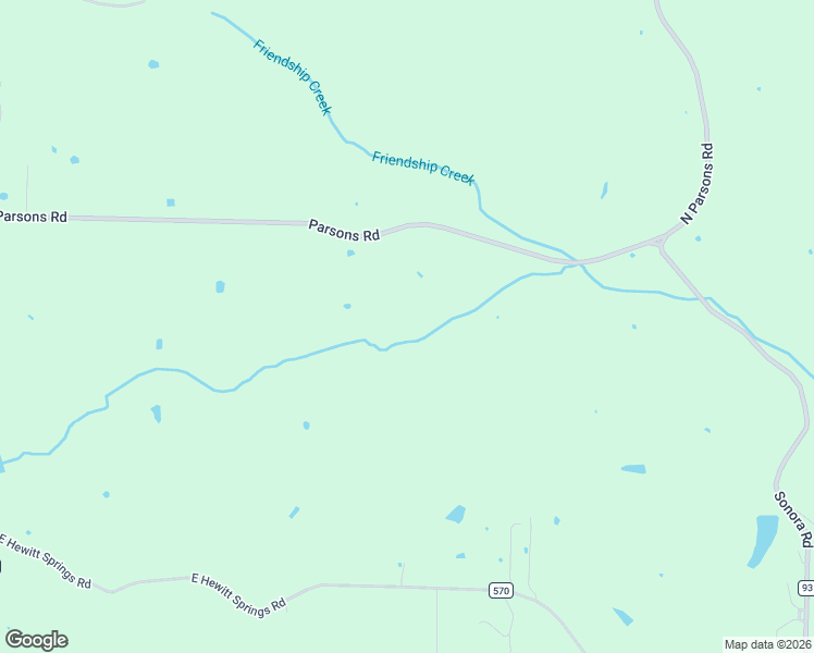 map of restaurants, bars, coffee shops, grocery stores, and more near 16481 Parsons Road in Springdale