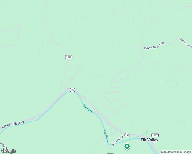 map of restaurants, bars, coffee shops, grocery stores, and more near 255 Eagles Nest Lane in Banner Elk