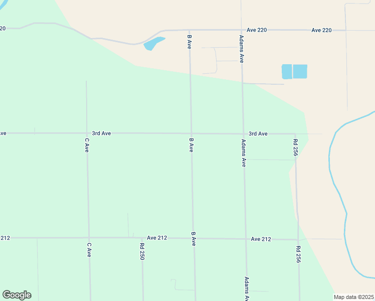 map of restaurants, bars, coffee shops, grocery stores, and more near 21553 B Avenue in Lindsay