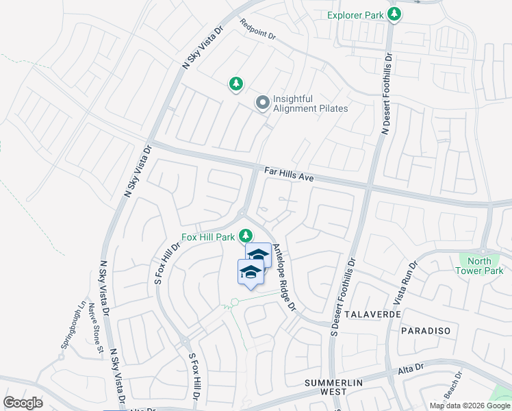 map of restaurants, bars, coffee shops, grocery stores, and more near 11983 San Pablo Bay Street in Las Vegas