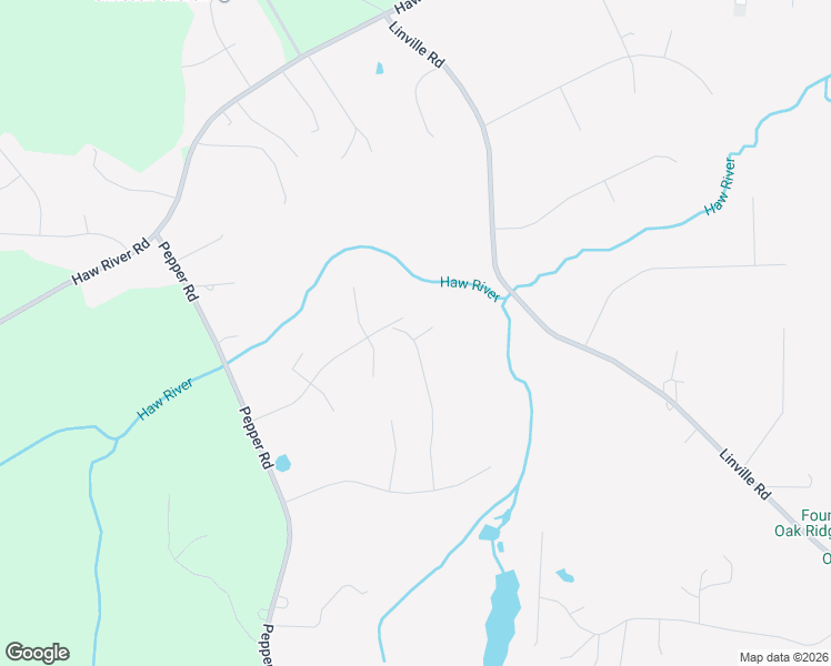 map of restaurants, bars, coffee shops, grocery stores, and more near 5940 Pepper Road in Oak Ridge