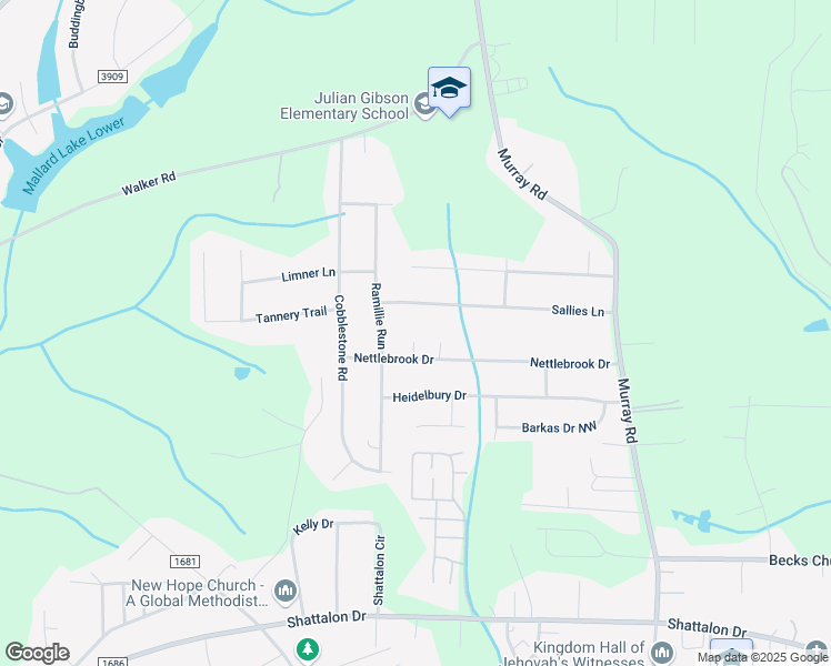 map of restaurants, bars, coffee shops, grocery stores, and more near 5109 Olde Lantern Court in Winston-Salem